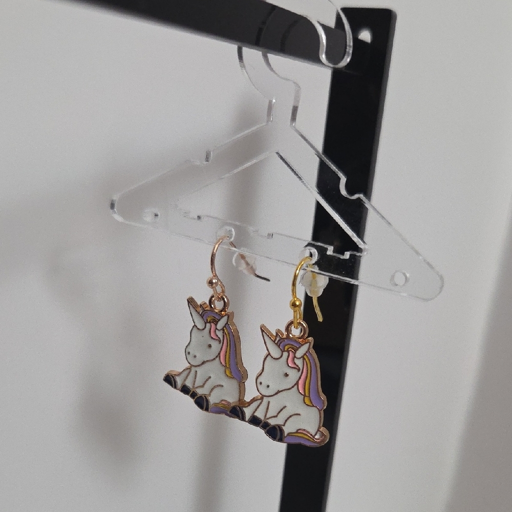 Unicorn Dangle Earrings